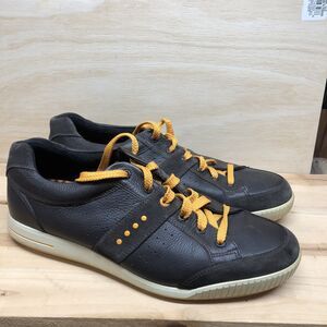 ECCO Street Premier Golf Shoes Men’s 45 11 Brown Soft Spikeless Comfort Sneaker